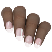 White French Tip Chrome