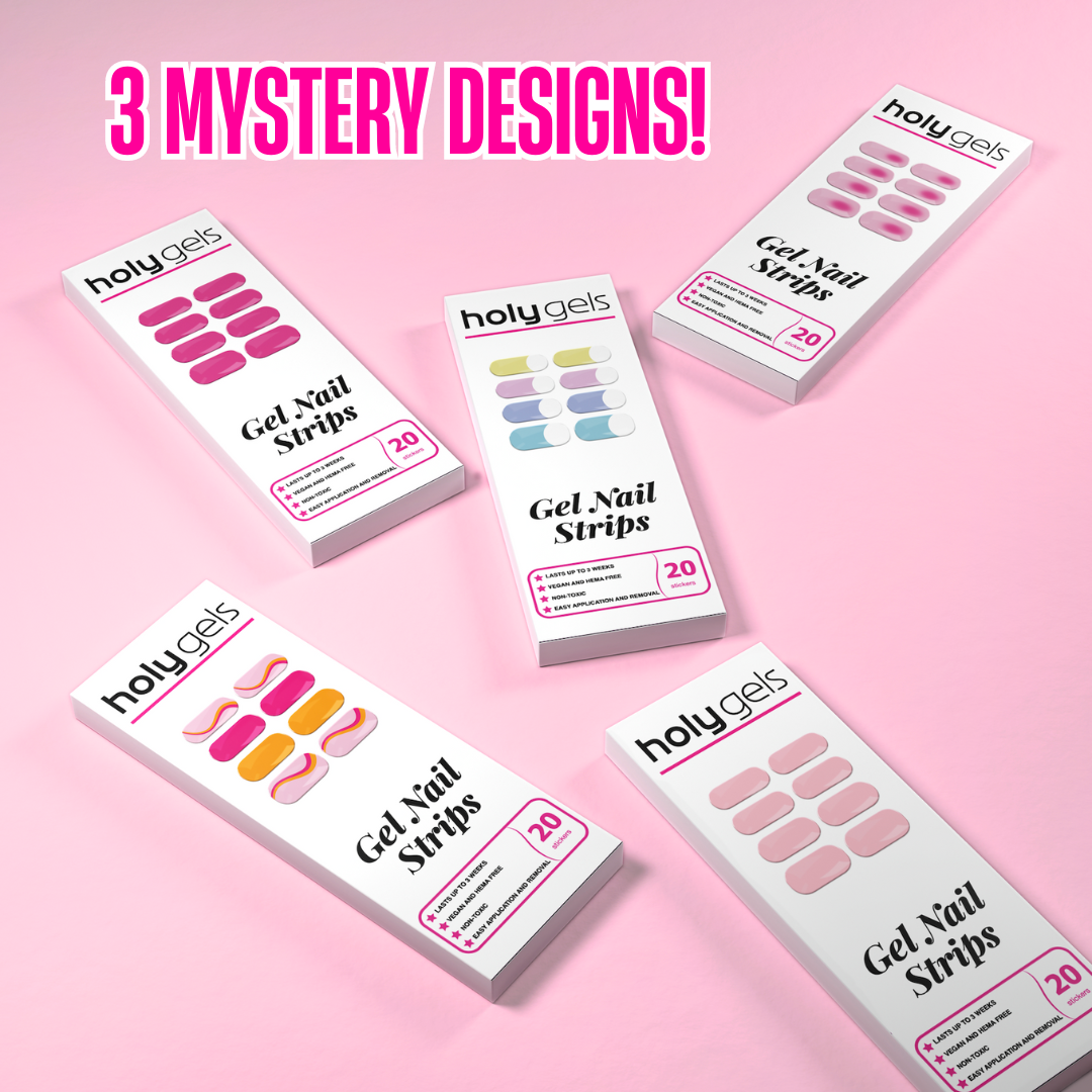 Holy Gels Mystery Gel Nails Bundle - 3 products